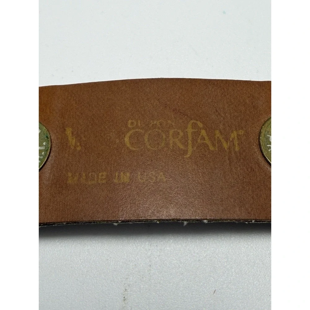 Dupont Corfam Vintage Brown Watch Band‎ 25MM 8